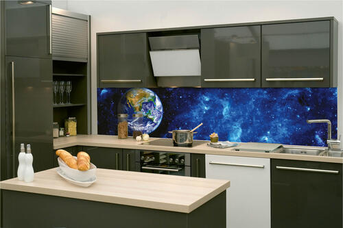 Fototapeta do kuchyně - Zeměkoule 260 x 60 cm