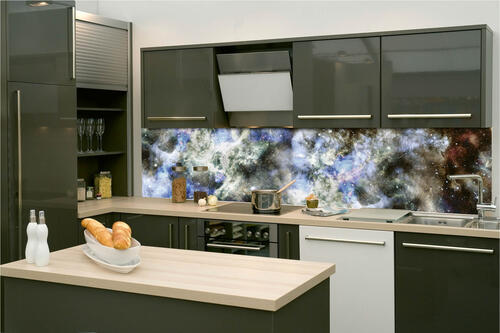 Fototapeta do kuchyně - Hluboký vesmír 260 x 60 cm