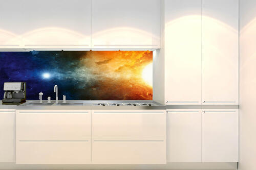 Fototapeta do kuchyně - Záhadný vesmír 180 x 60 cm
