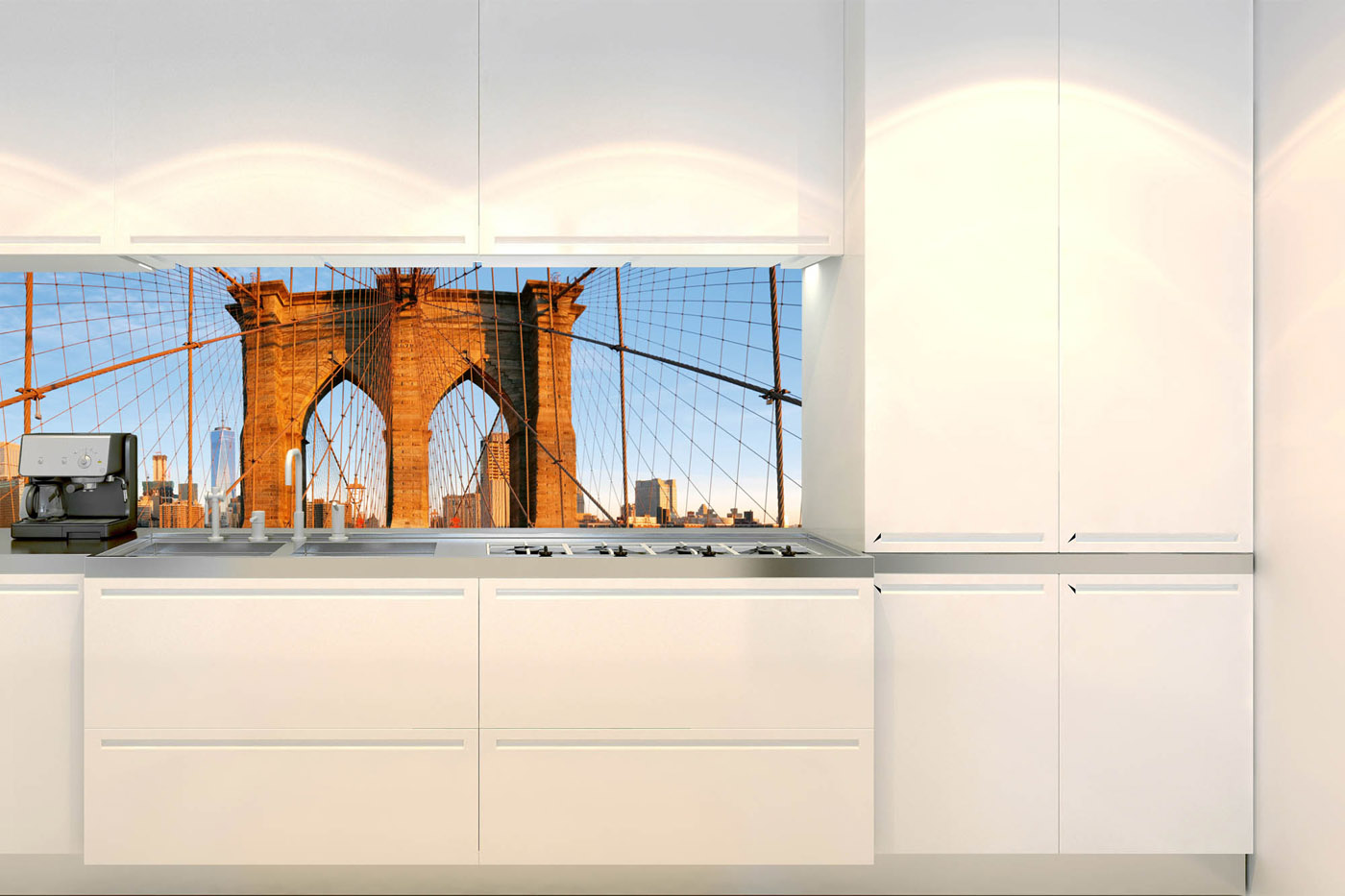 Fototapeta do kuchyně - Brooklyn Bridge 180 x 60 cm 
