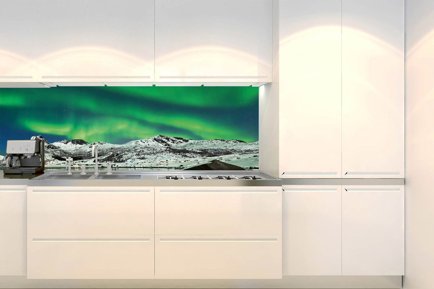 Fototapeta do kuchyně - Aurora 180 x 60 cm 