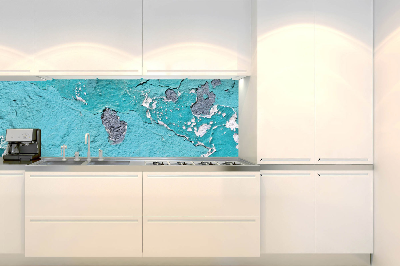 Fototapeta do kuchyně - Oprýskaná zeď 180 x 60 cm 